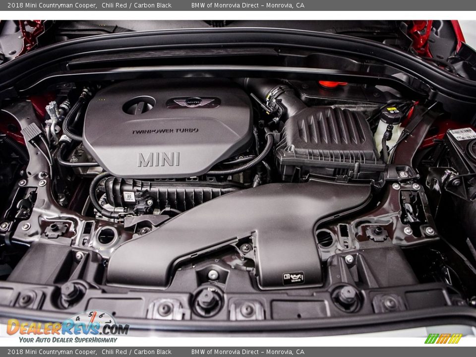 2018 Mini Countryman Cooper 1.5 Liter TwinPower Turbocharged DOHC 12-Valve VVT 3 Cylinder Engine Photo #8