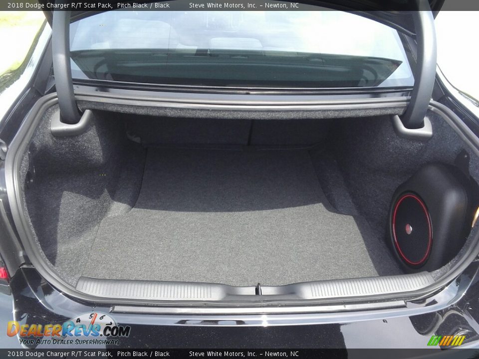 2018 Dodge Charger R/T Scat Pack Pitch Black / Black Photo #11