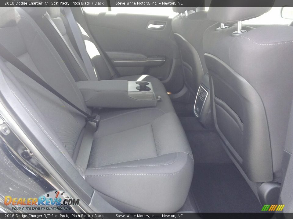 2018 Dodge Charger R/T Scat Pack Pitch Black / Black Photo #12