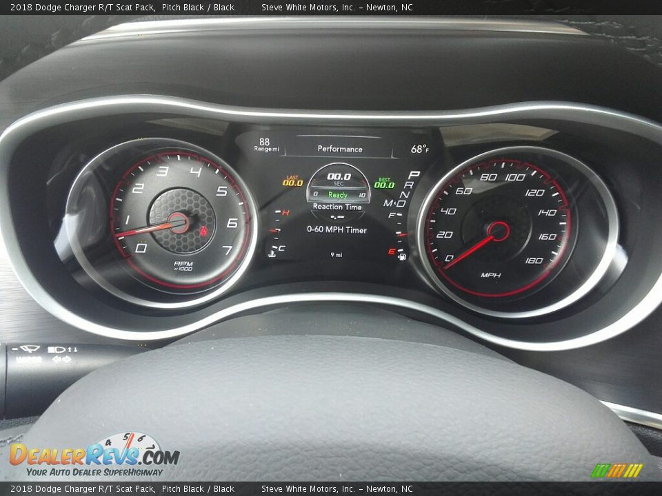 2018 Dodge Charger R/T Scat Pack Pitch Black / Black Photo #19