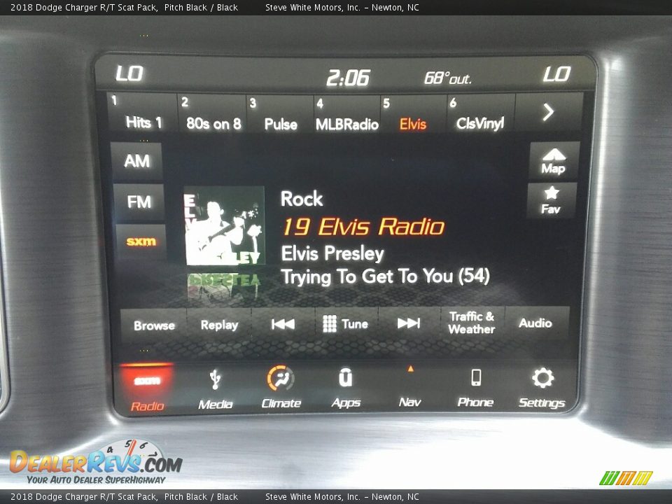 2018 Dodge Charger R/T Scat Pack Pitch Black / Black Photo #21