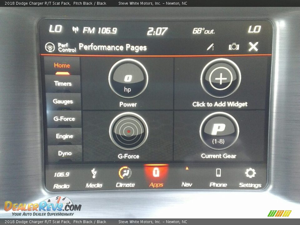 2018 Dodge Charger R/T Scat Pack Pitch Black / Black Photo #29