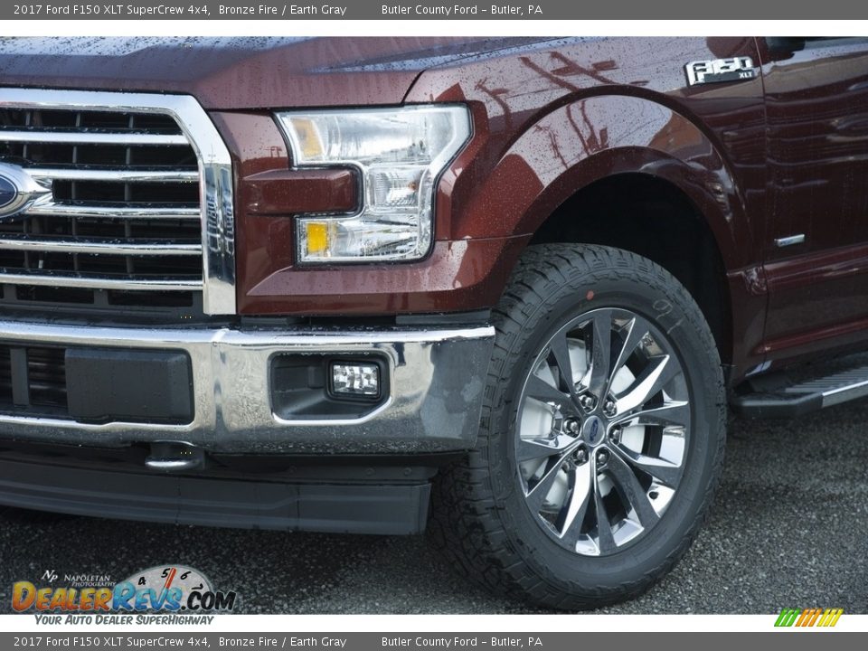 2017 Ford F150 XLT SuperCrew 4x4 Bronze Fire / Earth Gray Photo #2