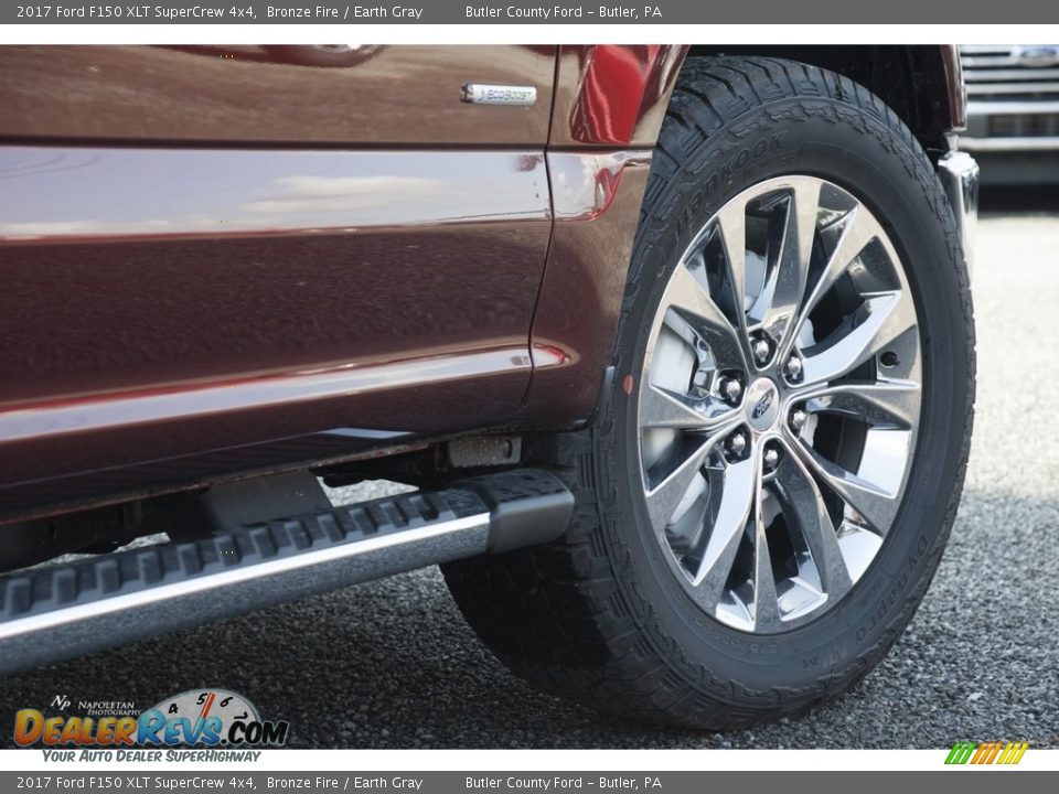 2017 Ford F150 XLT SuperCrew 4x4 Bronze Fire / Earth Gray Photo #3