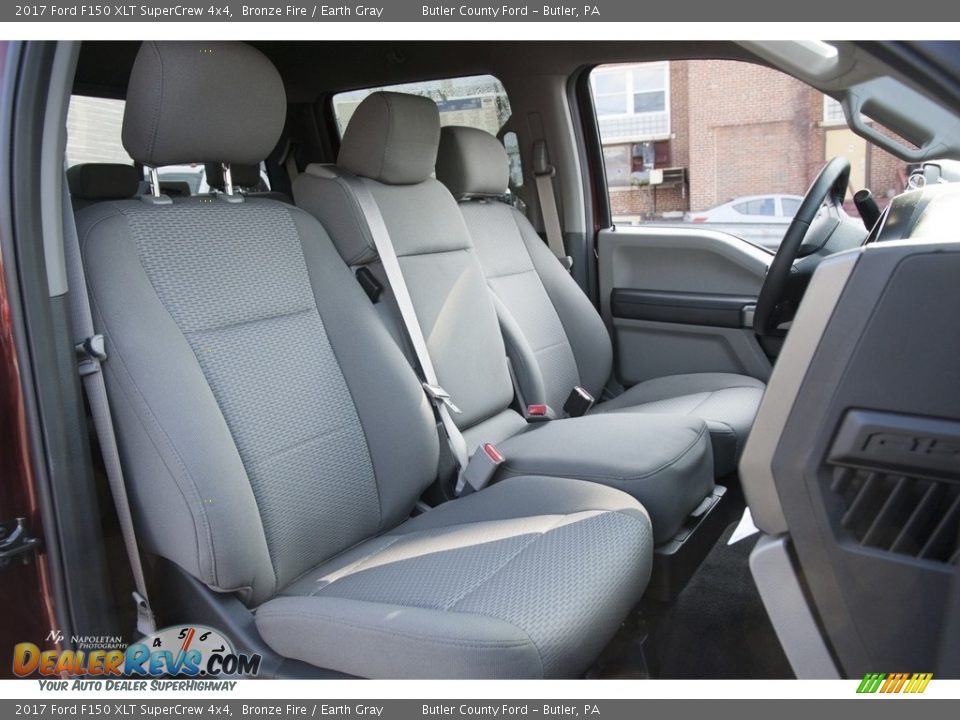 2017 Ford F150 XLT SuperCrew 4x4 Bronze Fire / Earth Gray Photo #10