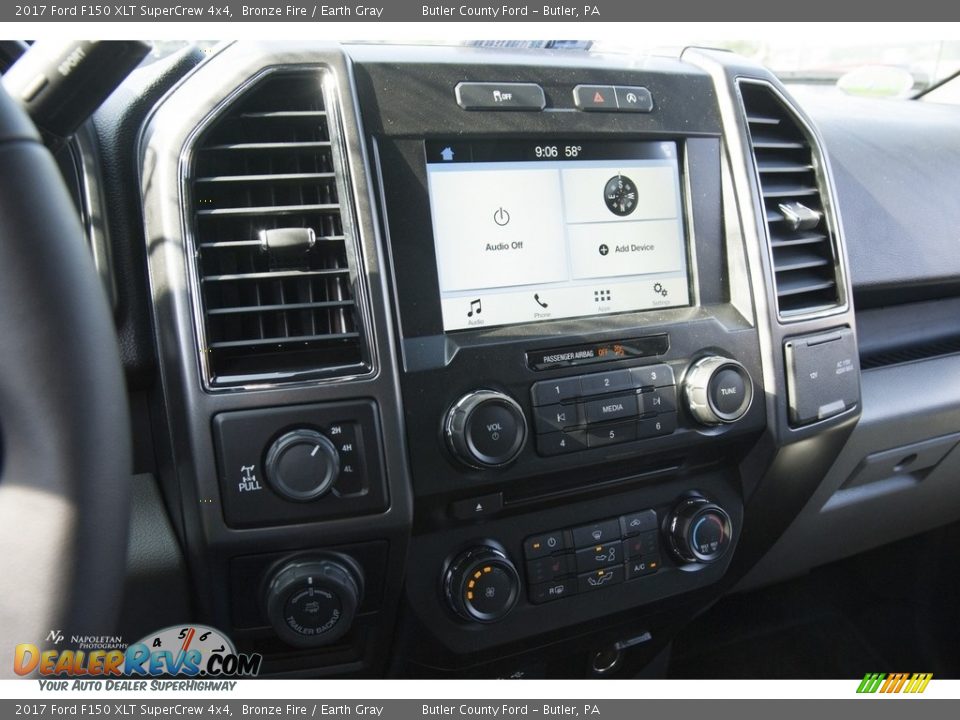 2017 Ford F150 XLT SuperCrew 4x4 Bronze Fire / Earth Gray Photo #13