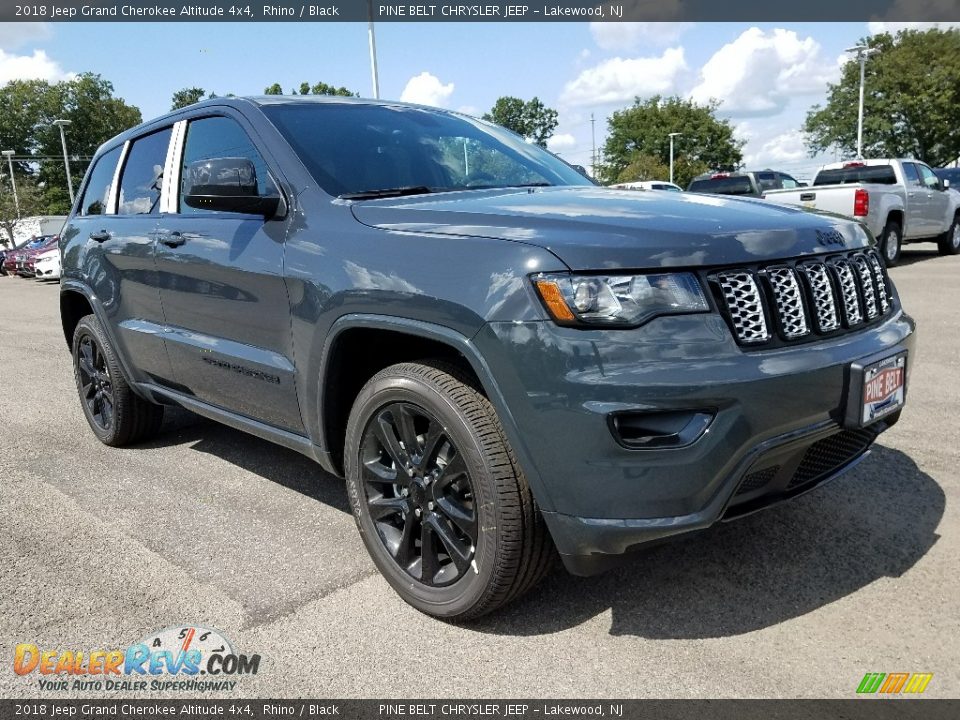 2018 Jeep Grand Cherokee Altitude 4x4 Rhino / Black Photo #1