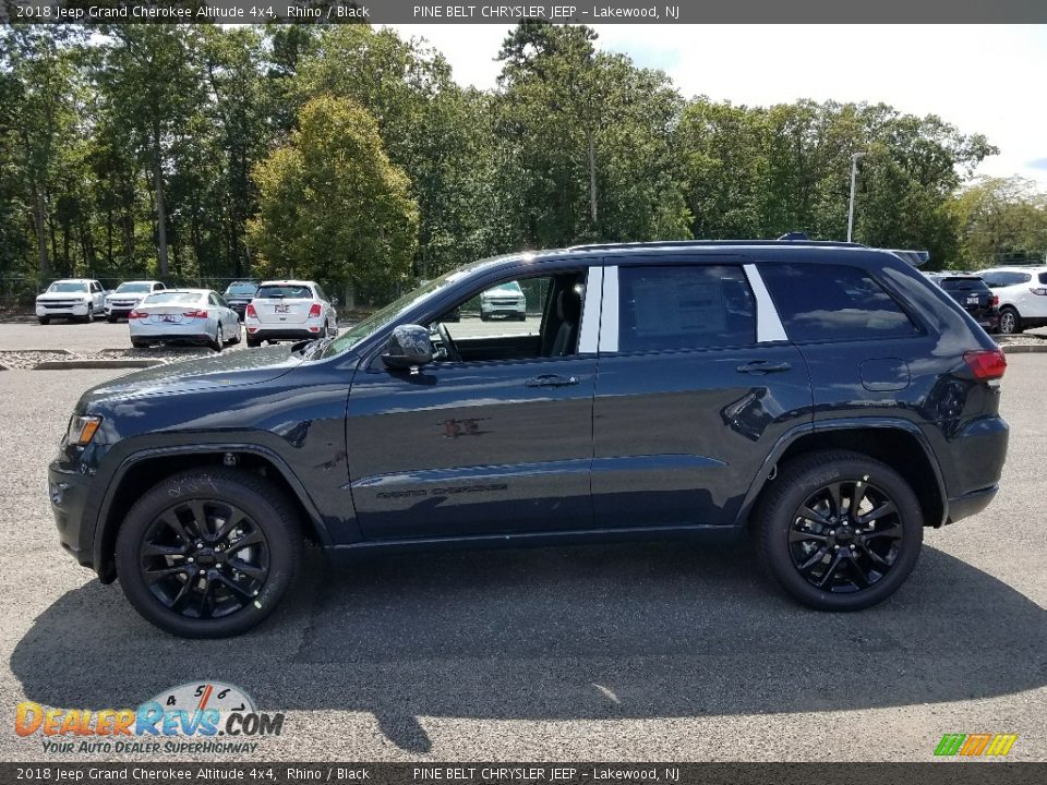 2018 Jeep Grand Cherokee Altitude 4x4 Rhino / Black Photo #3