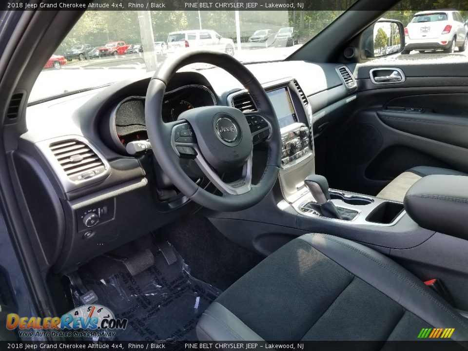 2018 Jeep Grand Cherokee Altitude 4x4 Rhino / Black Photo #7