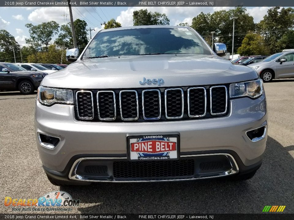 2018 Jeep Grand Cherokee Limited 4x4 Billet Silver Metallic / Black Photo #2