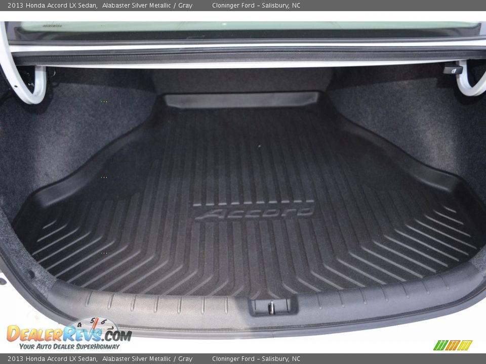 2013 Honda Accord LX Sedan Alabaster Silver Metallic / Gray Photo #12