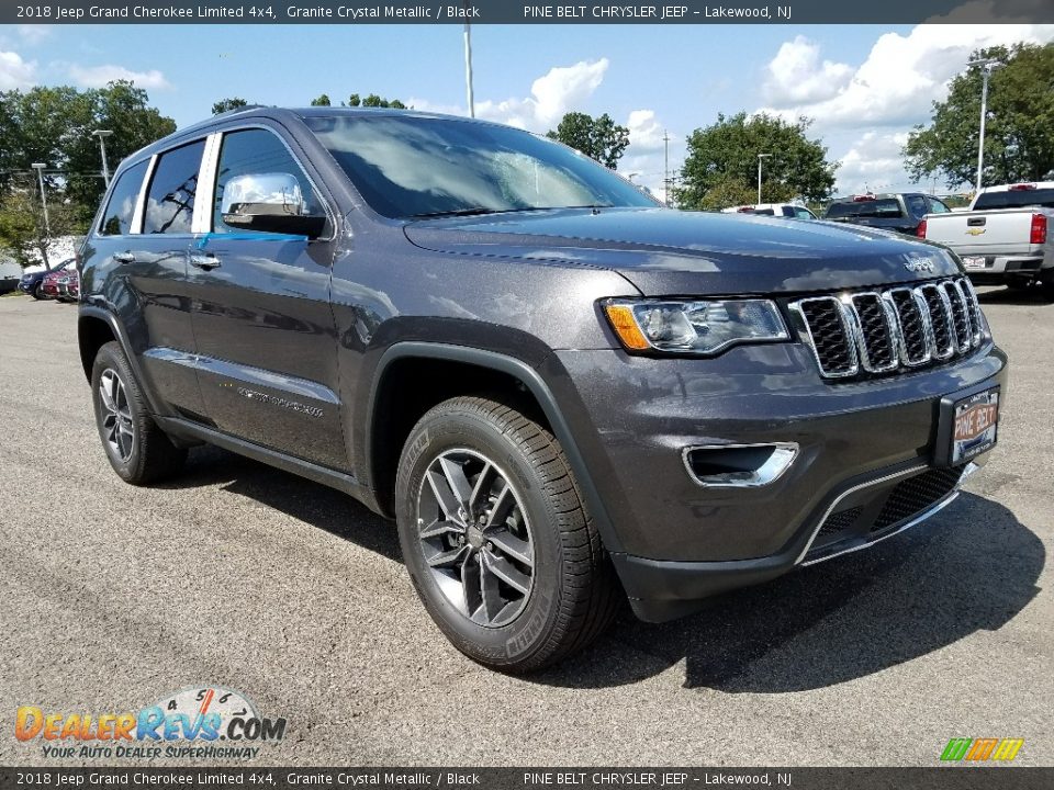 2018 Jeep Grand Cherokee Limited 4x4 Granite Crystal Metallic / Black Photo #1