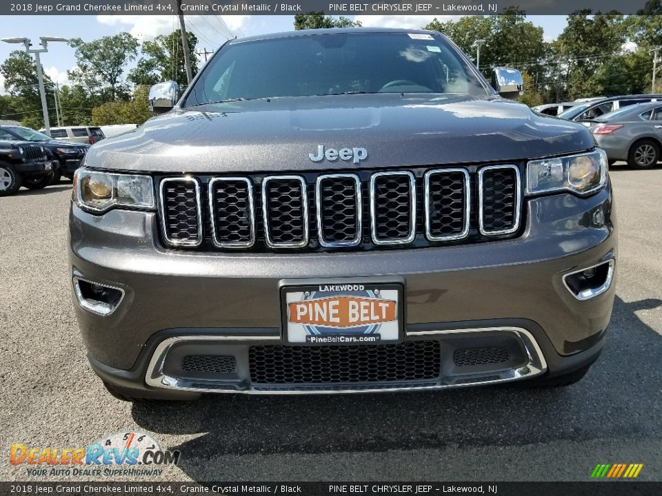 2018 Jeep Grand Cherokee Limited 4x4 Granite Crystal Metallic / Black Photo #2