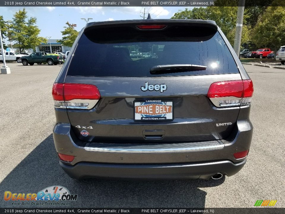 2018 Jeep Grand Cherokee Limited 4x4 Granite Crystal Metallic / Black Photo #5