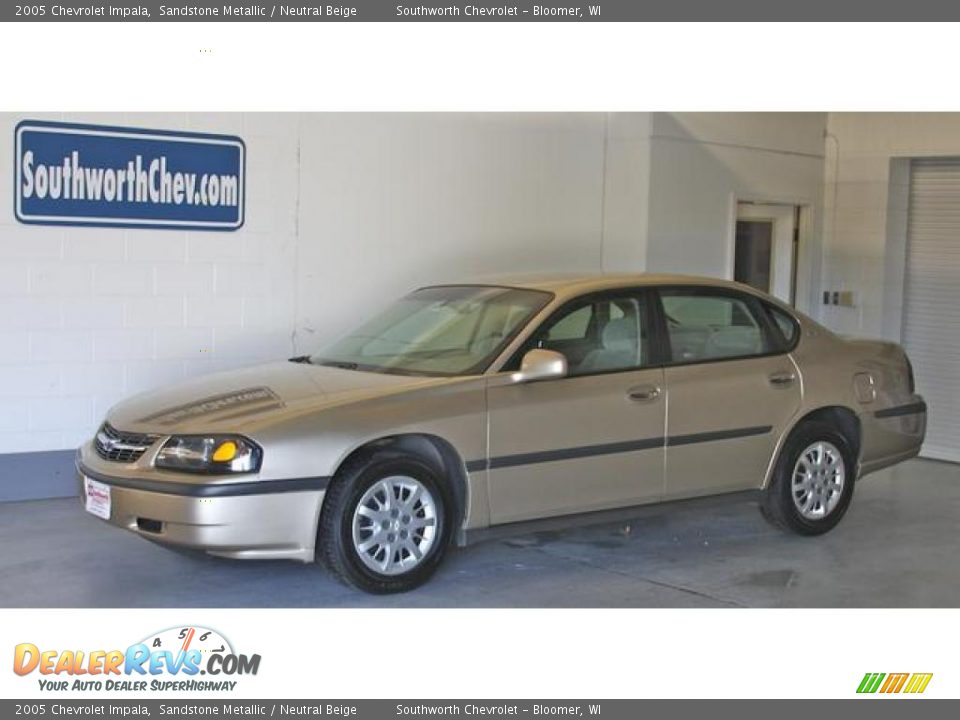 2005 Chevrolet Impala Sandstone Metallic / Neutral Beige Photo #1