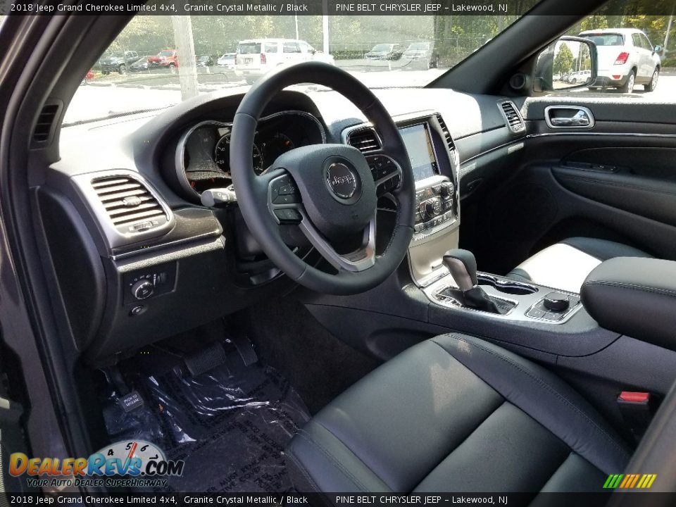 2018 Jeep Grand Cherokee Limited 4x4 Granite Crystal Metallic / Black Photo #7