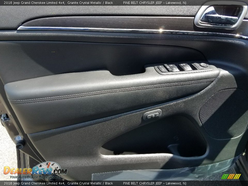 2018 Jeep Grand Cherokee Limited 4x4 Granite Crystal Metallic / Black Photo #8