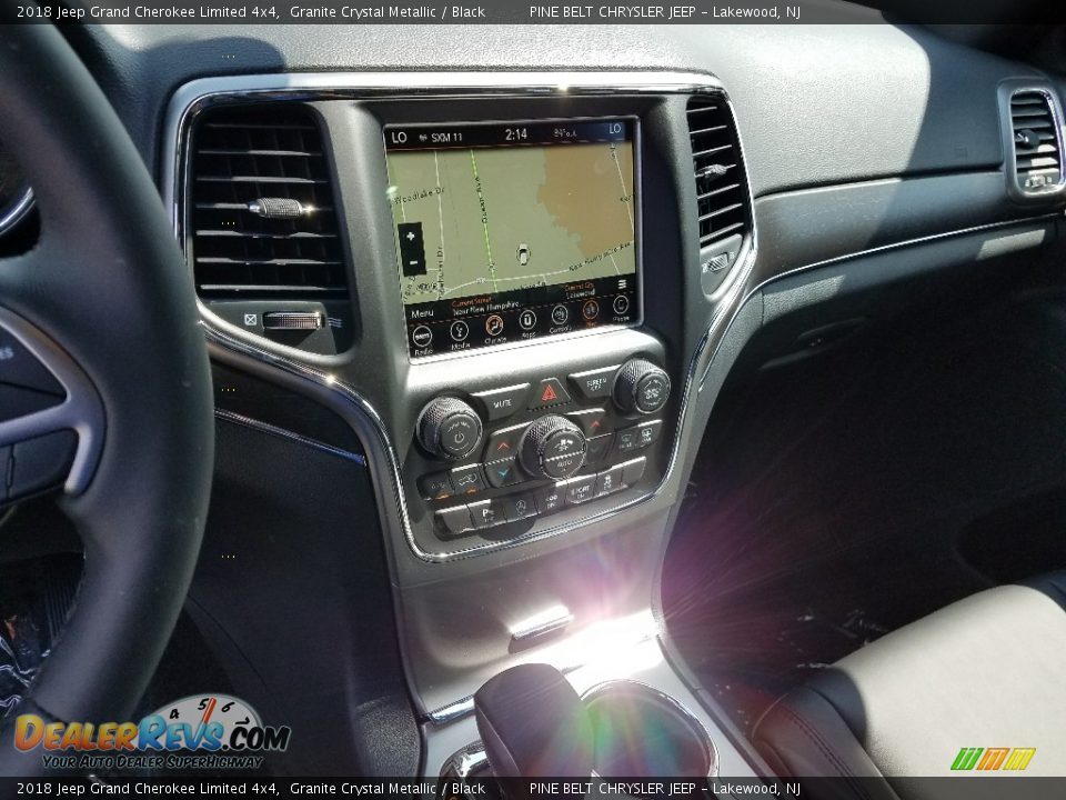 2018 Jeep Grand Cherokee Limited 4x4 Granite Crystal Metallic / Black Photo #10