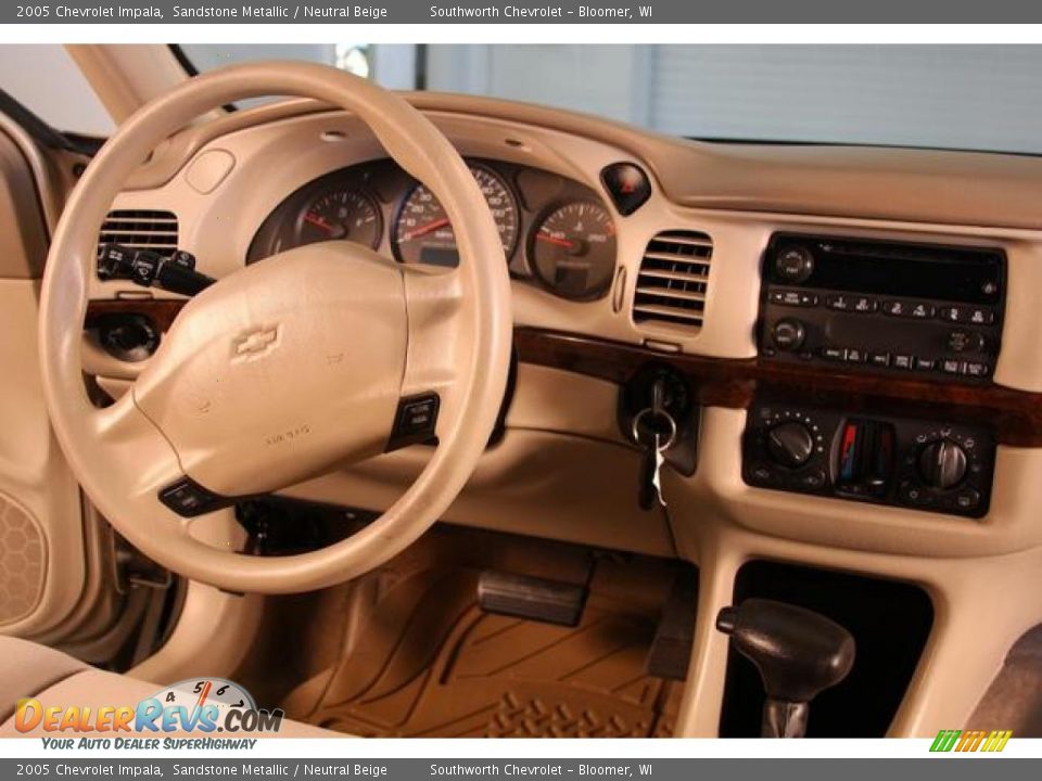 2005 Chevrolet Impala Sandstone Metallic / Neutral Beige Photo #6