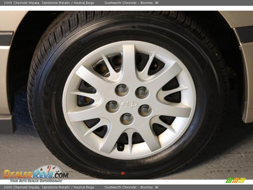 2005 Chevrolet Impala Sandstone Metallic / Neutral Beige Photo #9