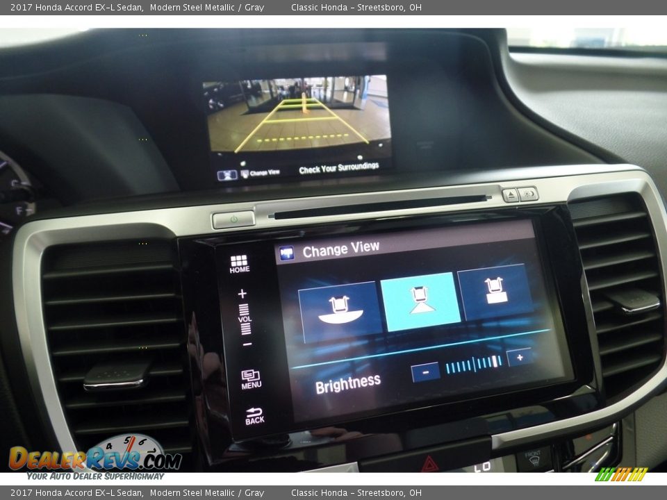 2017 Honda Accord EX-L Sedan Modern Steel Metallic / Gray Photo #13