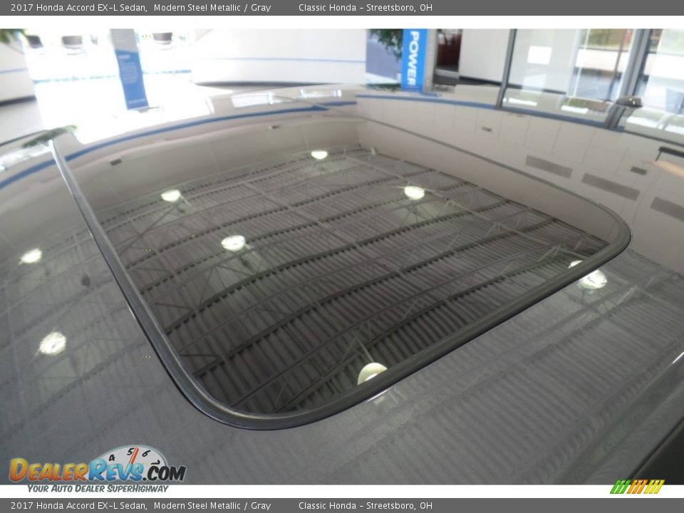 2017 Honda Accord EX-L Sedan Modern Steel Metallic / Gray Photo #15