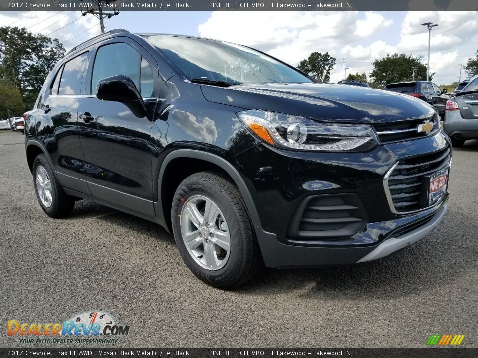 2017 Chevrolet Trax LT AWD Mosaic Black Metallic / Jet Black Photo #1
