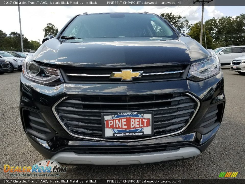 2017 Chevrolet Trax LT AWD Mosaic Black Metallic / Jet Black Photo #2