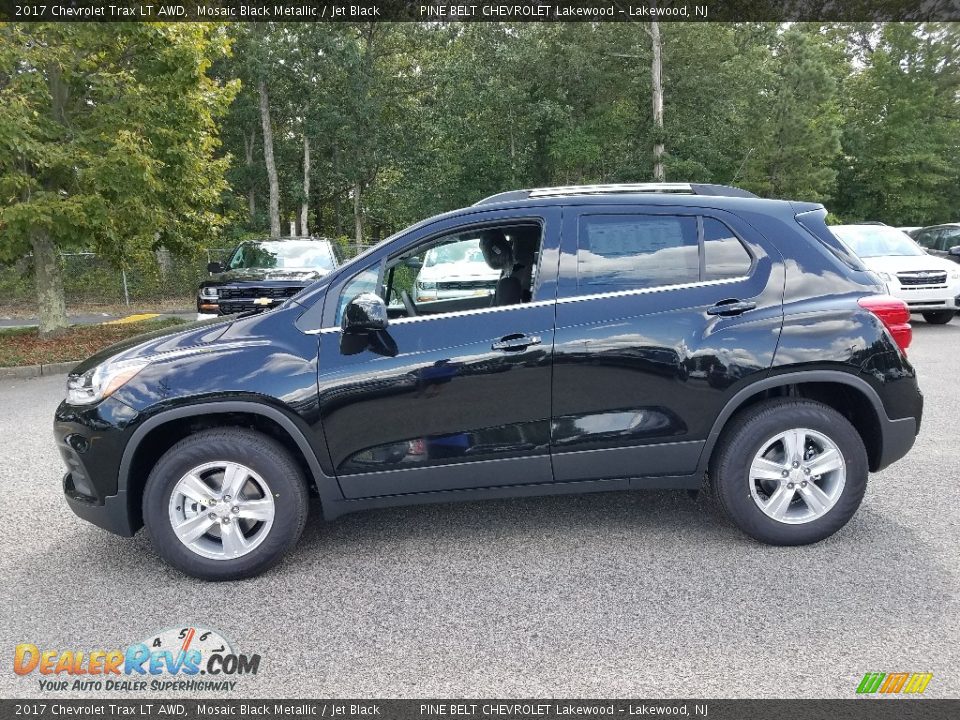 2017 Chevrolet Trax LT AWD Mosaic Black Metallic / Jet Black Photo #3