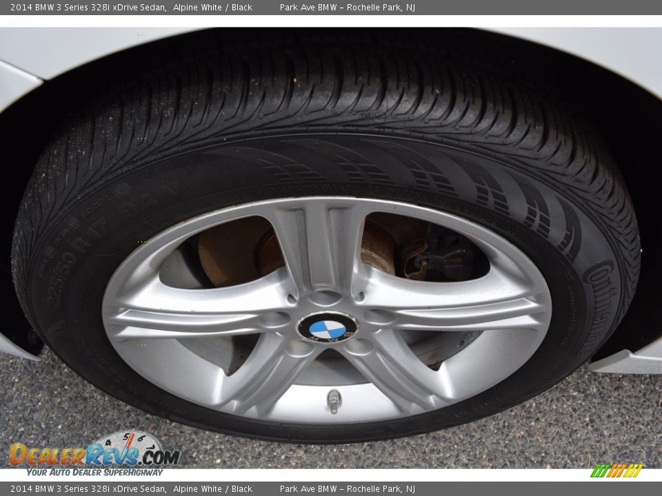 2014 BMW 3 Series 328i xDrive Sedan Alpine White / Black Photo #33