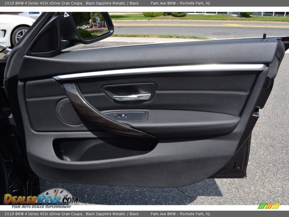 2018 BMW 4 Series 430i xDrive Gran Coupe Black Sapphire Metallic / Black Photo #26