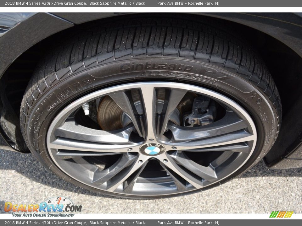 2018 BMW 4 Series 430i xDrive Gran Coupe Black Sapphire Metallic / Black Photo #33