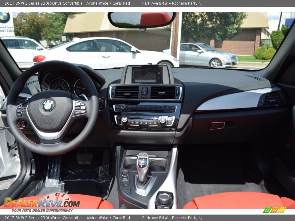 2017 BMW 2 Series 230i xDrive Convertible Alpine White / Coral Red Photo #15
