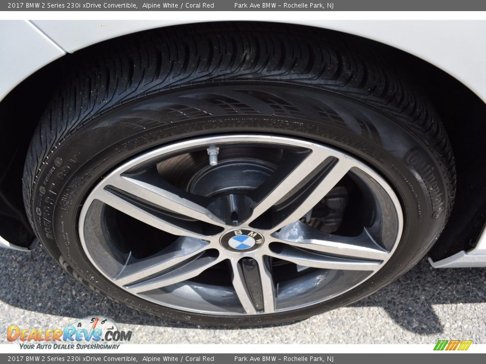 2017 BMW 2 Series 230i xDrive Convertible Alpine White / Coral Red Photo #32