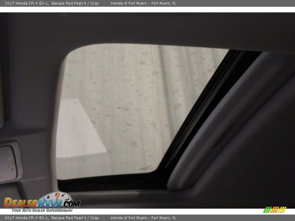 2017 Honda CR-V EX-L Basque Red Pearl II / Gray Photo #26