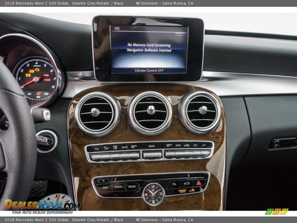 Controls of 2018 Mercedes-Benz C 300 Sedan Photo #5