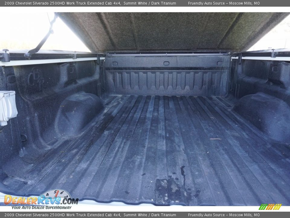2009 Chevrolet Silverado 2500HD Work Truck Extended Cab 4x4 Summit White / Dark Titanium Photo #8