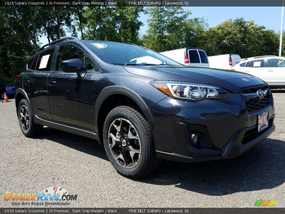 2018 Subaru Crosstrek 2.0i Premium Dark Gray Metallic / Black Photo #1