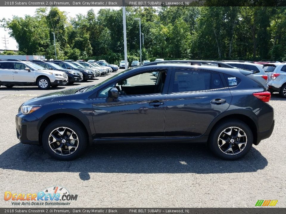 2018 Subaru Crosstrek 2.0i Premium Dark Gray Metallic / Black Photo #3