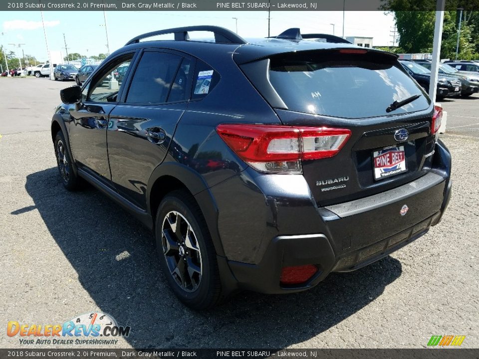 2018 Subaru Crosstrek 2.0i Premium Dark Gray Metallic / Black Photo #4