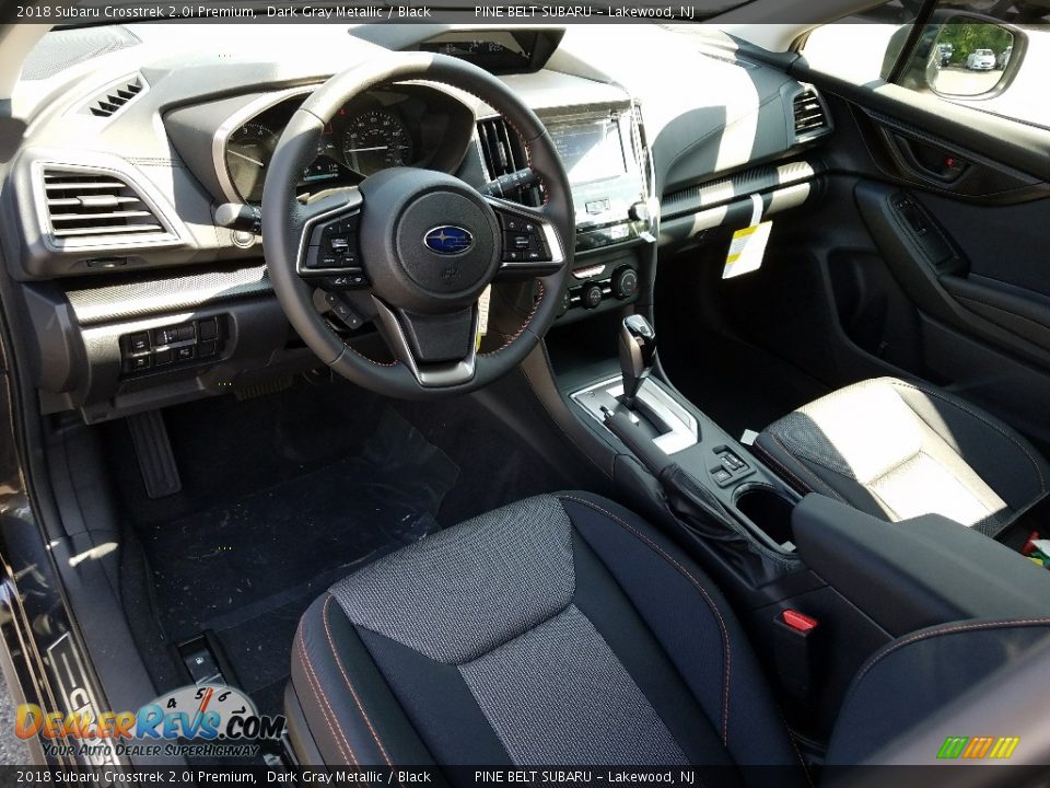 2018 Subaru Crosstrek 2.0i Premium Dark Gray Metallic / Black Photo #7