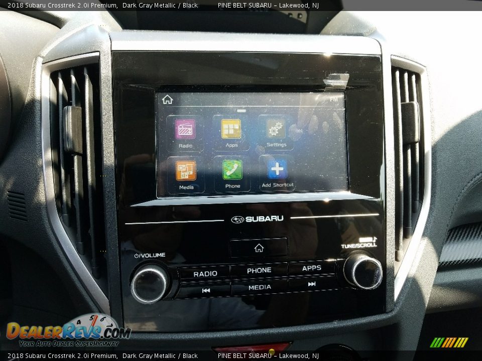 2018 Subaru Crosstrek 2.0i Premium Dark Gray Metallic / Black Photo #10