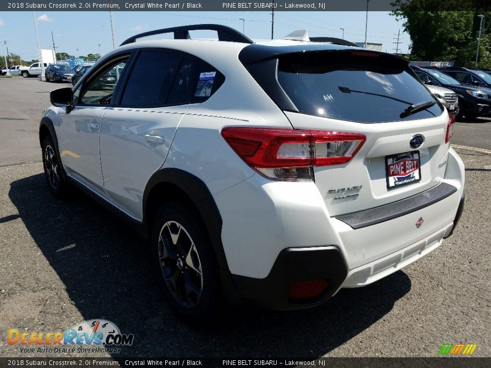 2018 Subaru Crosstrek 2.0i Premium Crystal White Pearl / Black Photo #4