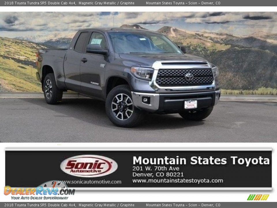 2018 Toyota Tundra SR5 Double Cab 4x4 Magnetic Gray Metallic / Graphite Photo #1