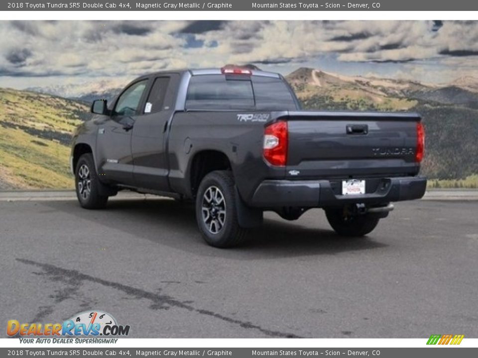 2018 Toyota Tundra SR5 Double Cab 4x4 Magnetic Gray Metallic / Graphite Photo #3
