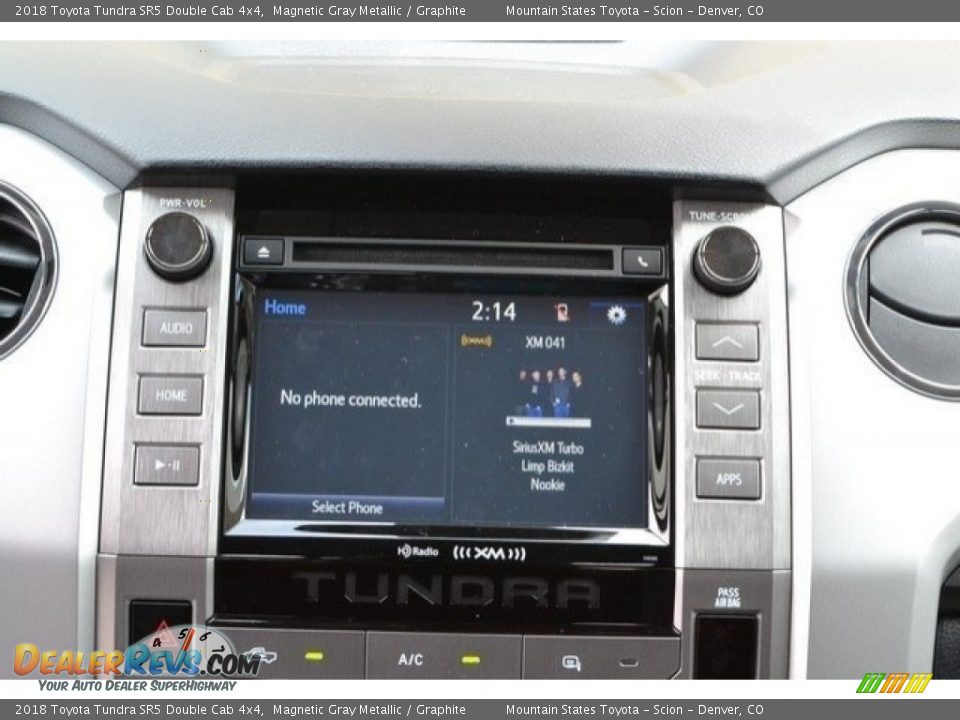 2018 Toyota Tundra SR5 Double Cab 4x4 Magnetic Gray Metallic / Graphite Photo #6