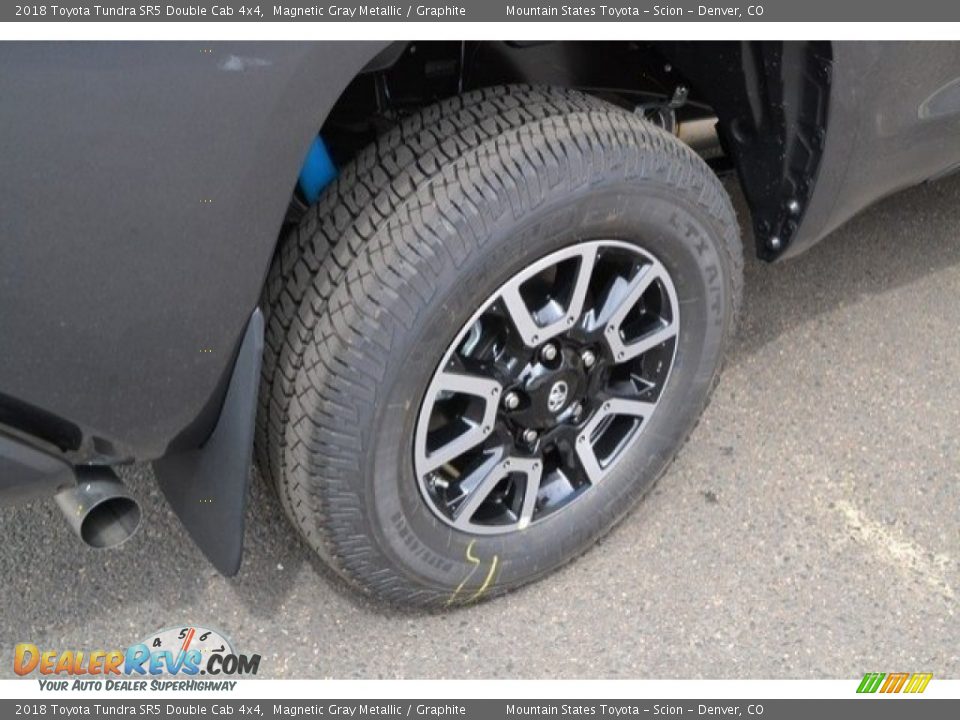 2018 Toyota Tundra SR5 Double Cab 4x4 Magnetic Gray Metallic / Graphite Photo #9