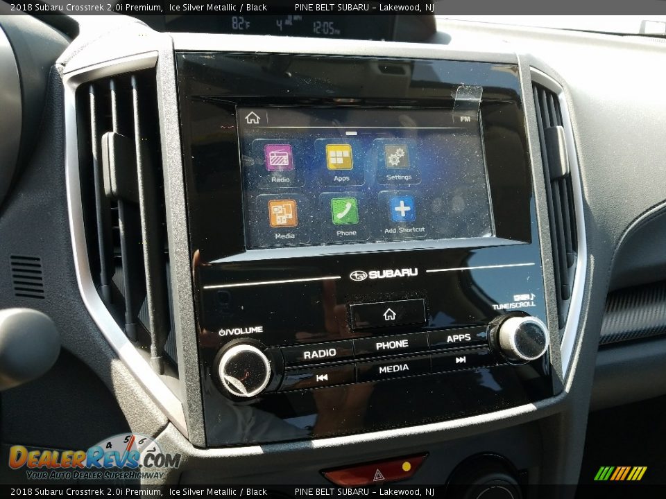 2018 Subaru Crosstrek 2.0i Premium Ice Silver Metallic / Black Photo #10