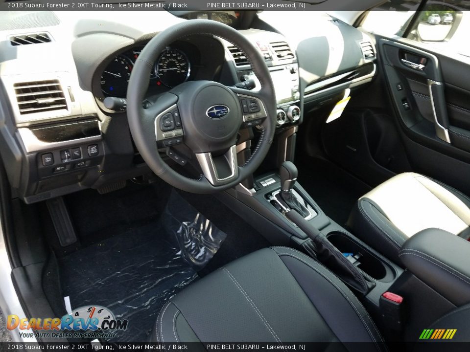 Black Interior - 2018 Subaru Forester 2.0XT Touring Photo #9