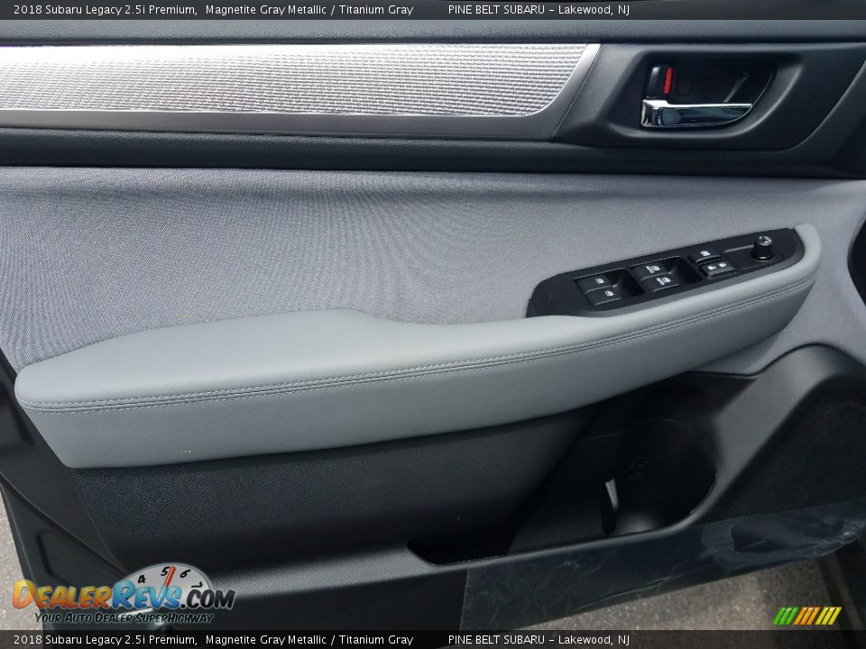 2018 Subaru Legacy 2.5i Premium Magnetite Gray Metallic / Titanium Gray Photo #8